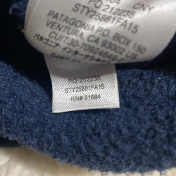 Patagonia Women 's Better Sweater‎ Peacoat Blue Size S STY25861 - Picture 13 of 13